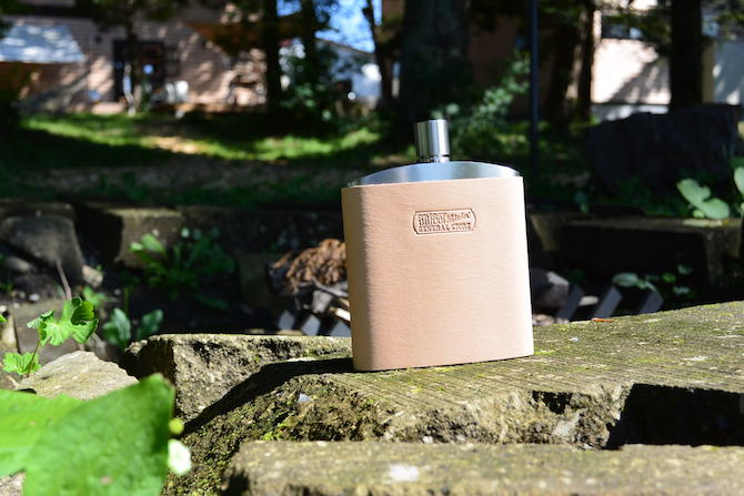 GS Leather Bound Flask